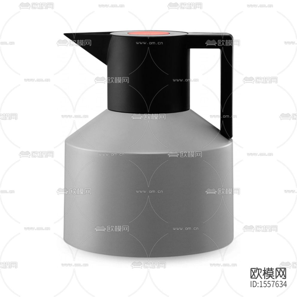 现代几何彩色保温壶