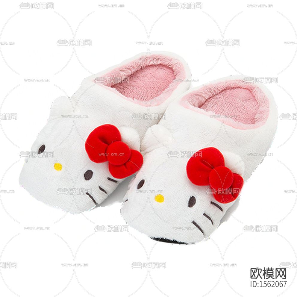 现代创意hellokitty卡通棉鞋