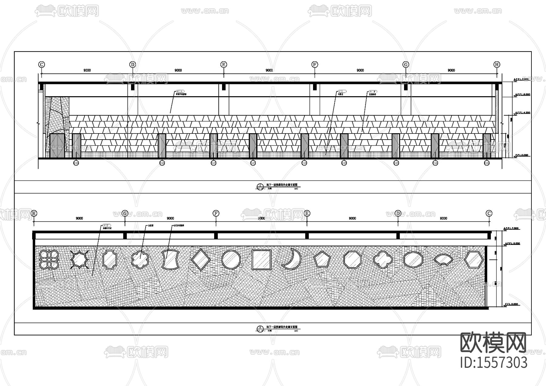 SPA 空间施工图下载（渲染图4）