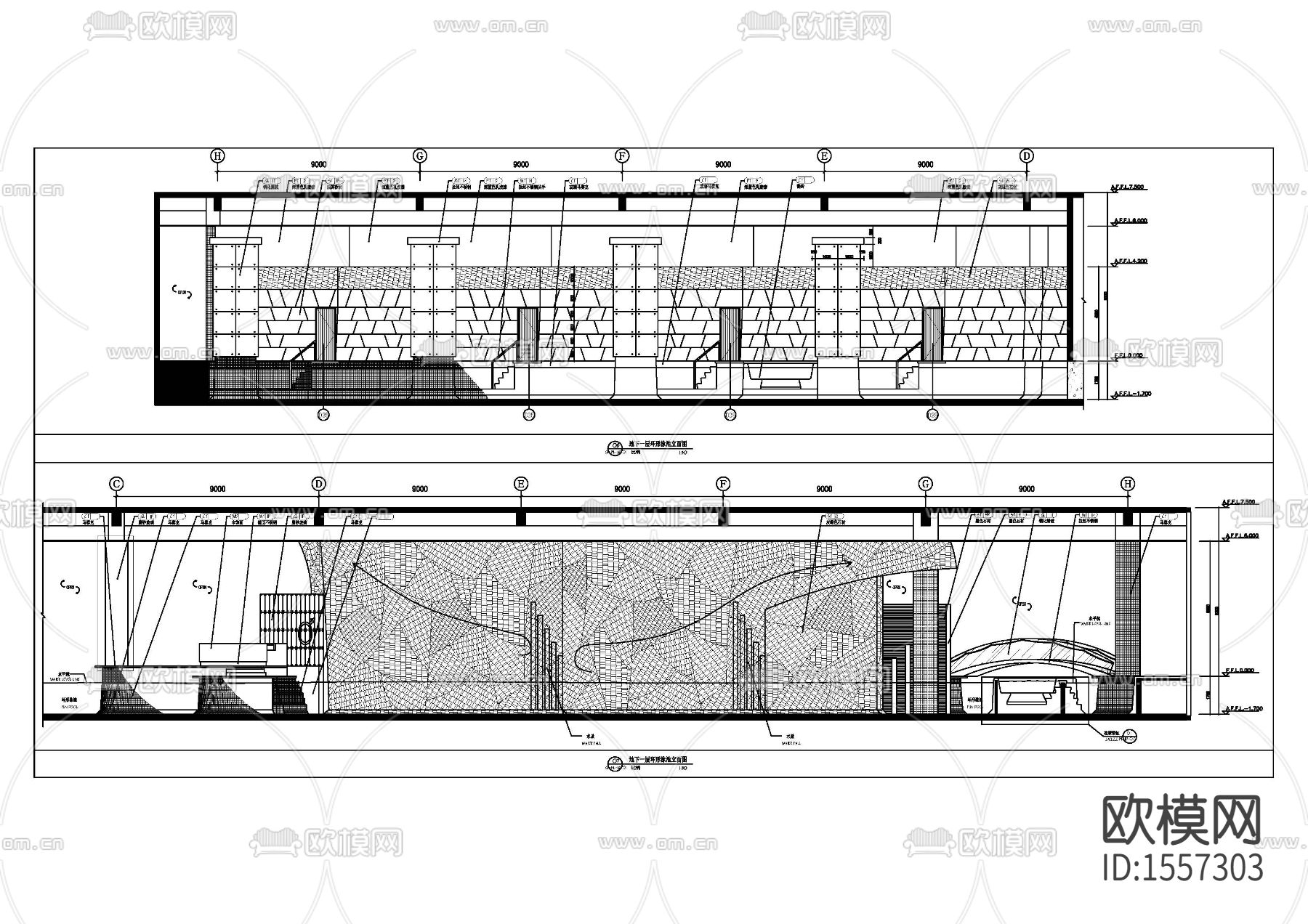 SPA 空间施工图下载（渲染图3）