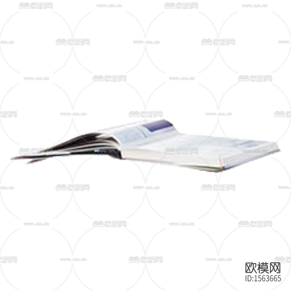 现代简约书籍摆件下载