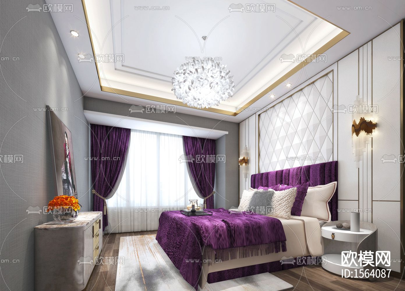 家装cad施工图下载（渲染图7）