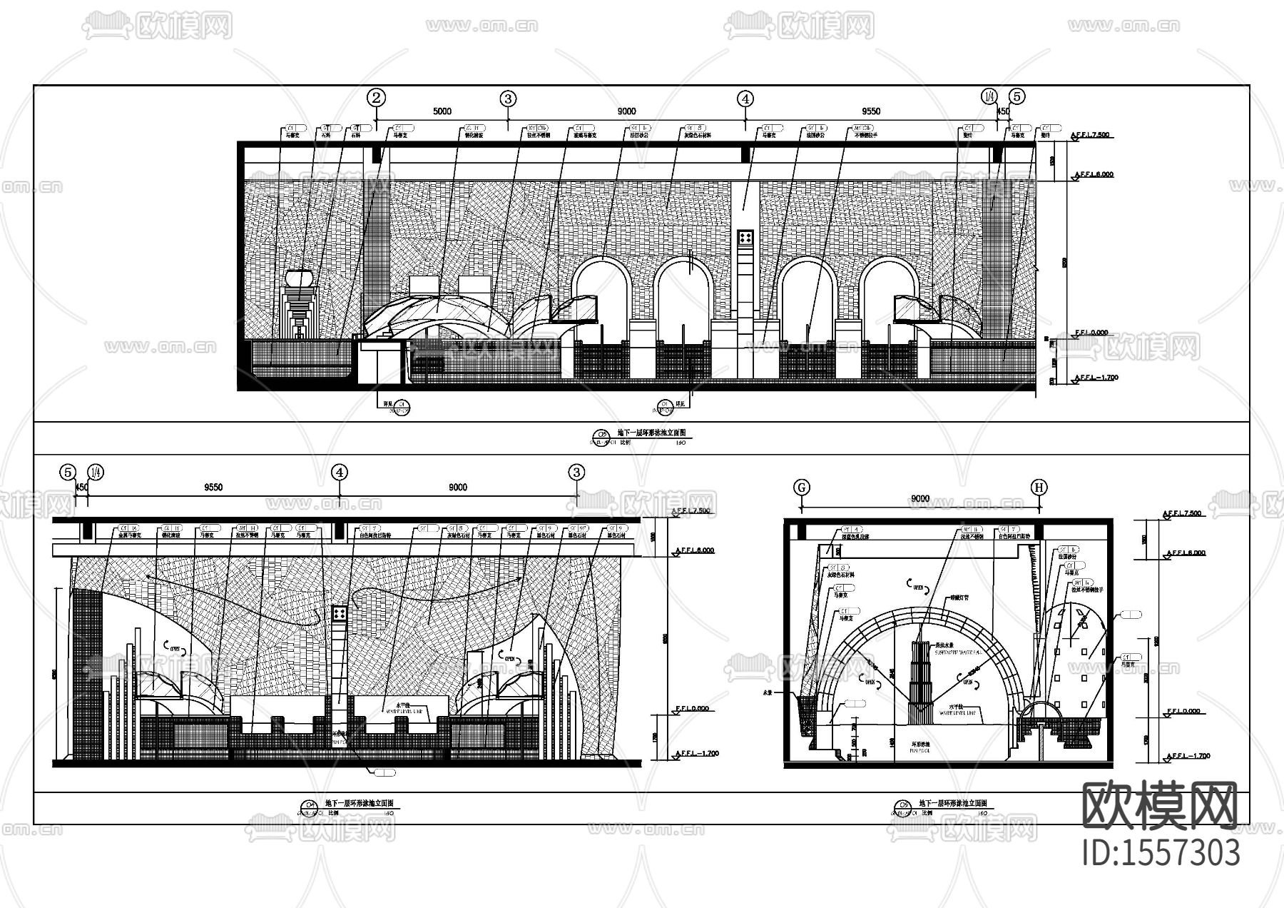 SPA 空间施工图下载（渲染图2）