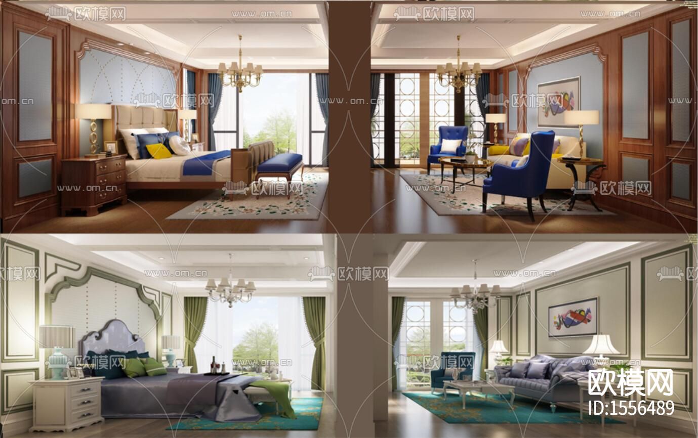 欧式别墅下载（渲染图7）