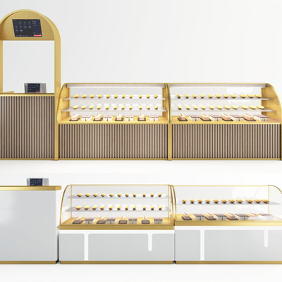  现代蛋糕冷藏柜展示柜su模型 