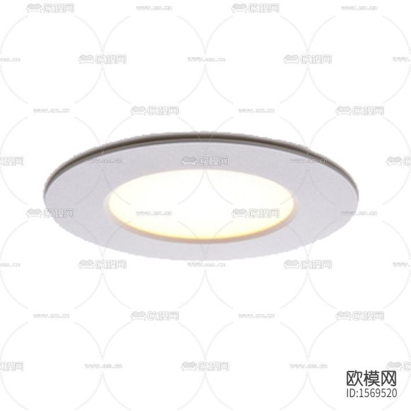现代简约铝合金筒灯下载