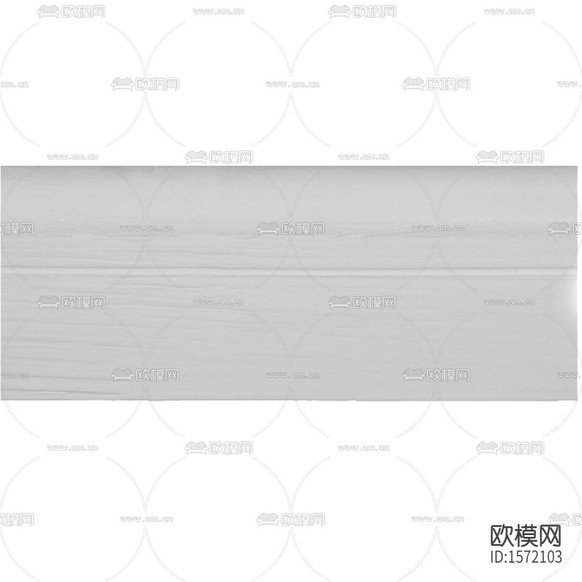 现代简约白色实木踢脚线下载