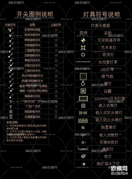 制图规范cad图库下载(渲染图7)