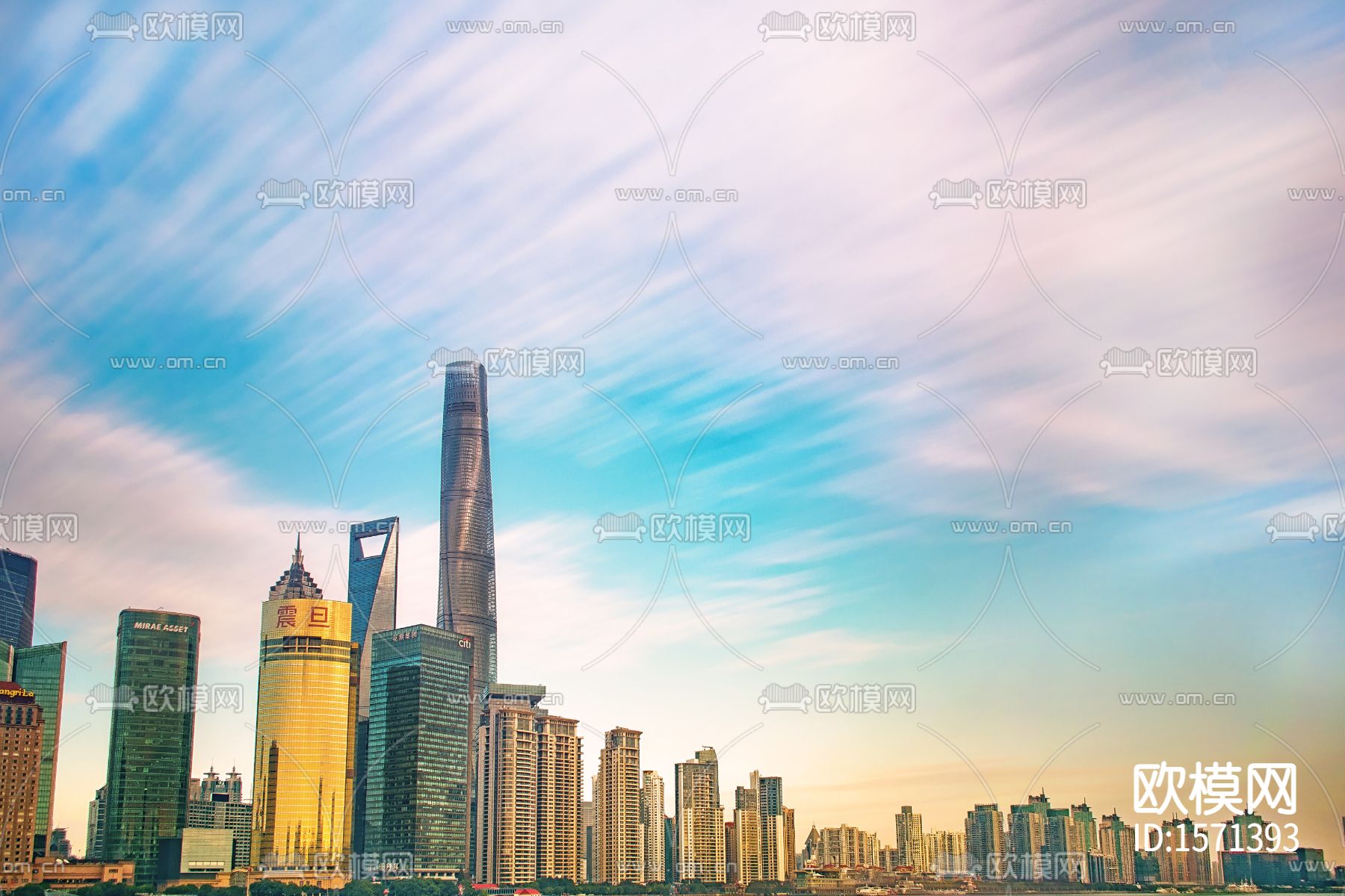 上海城市外景贴图下载