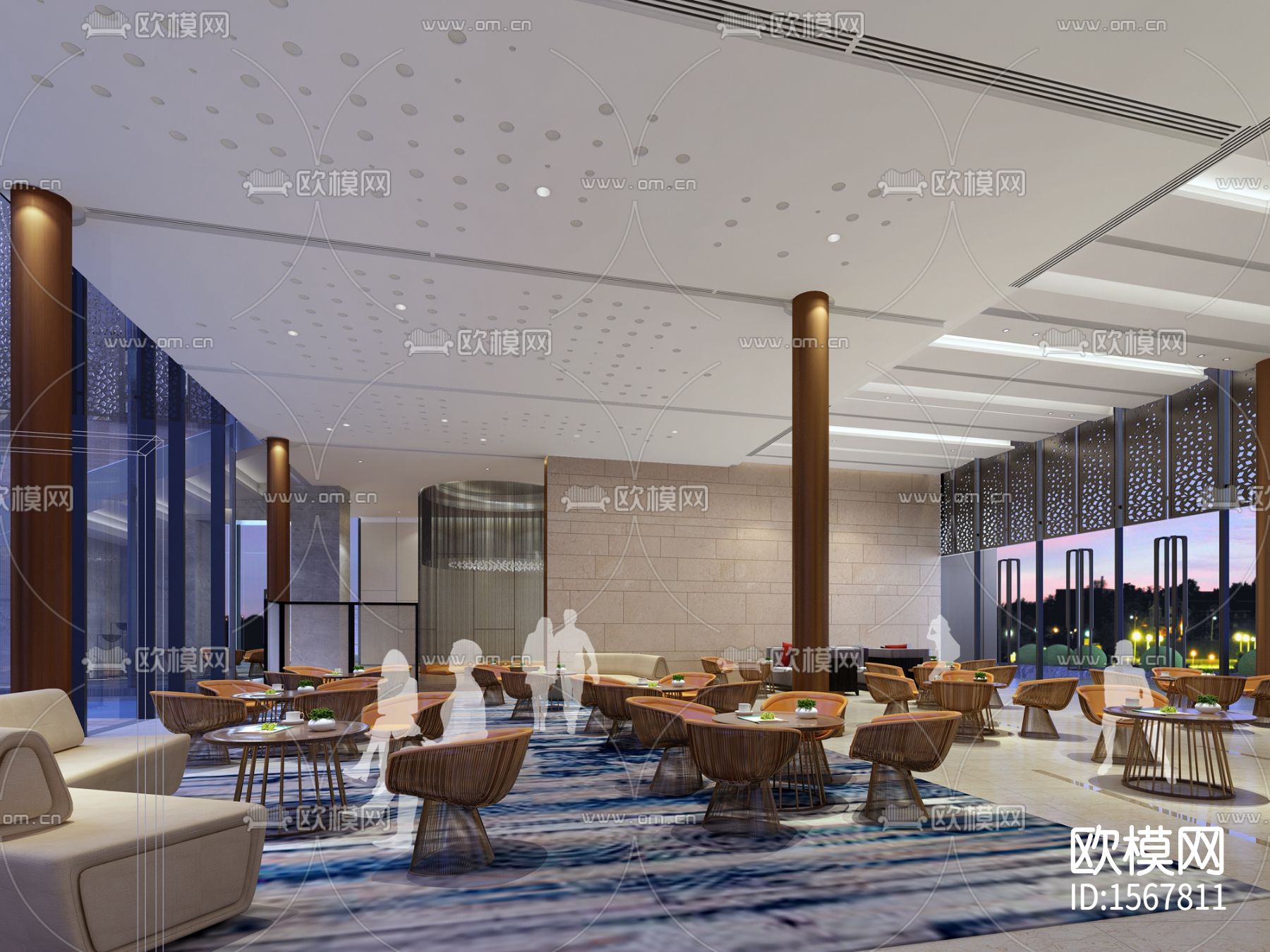 华润万象世界展厅cad施工图下载（渲染图7）