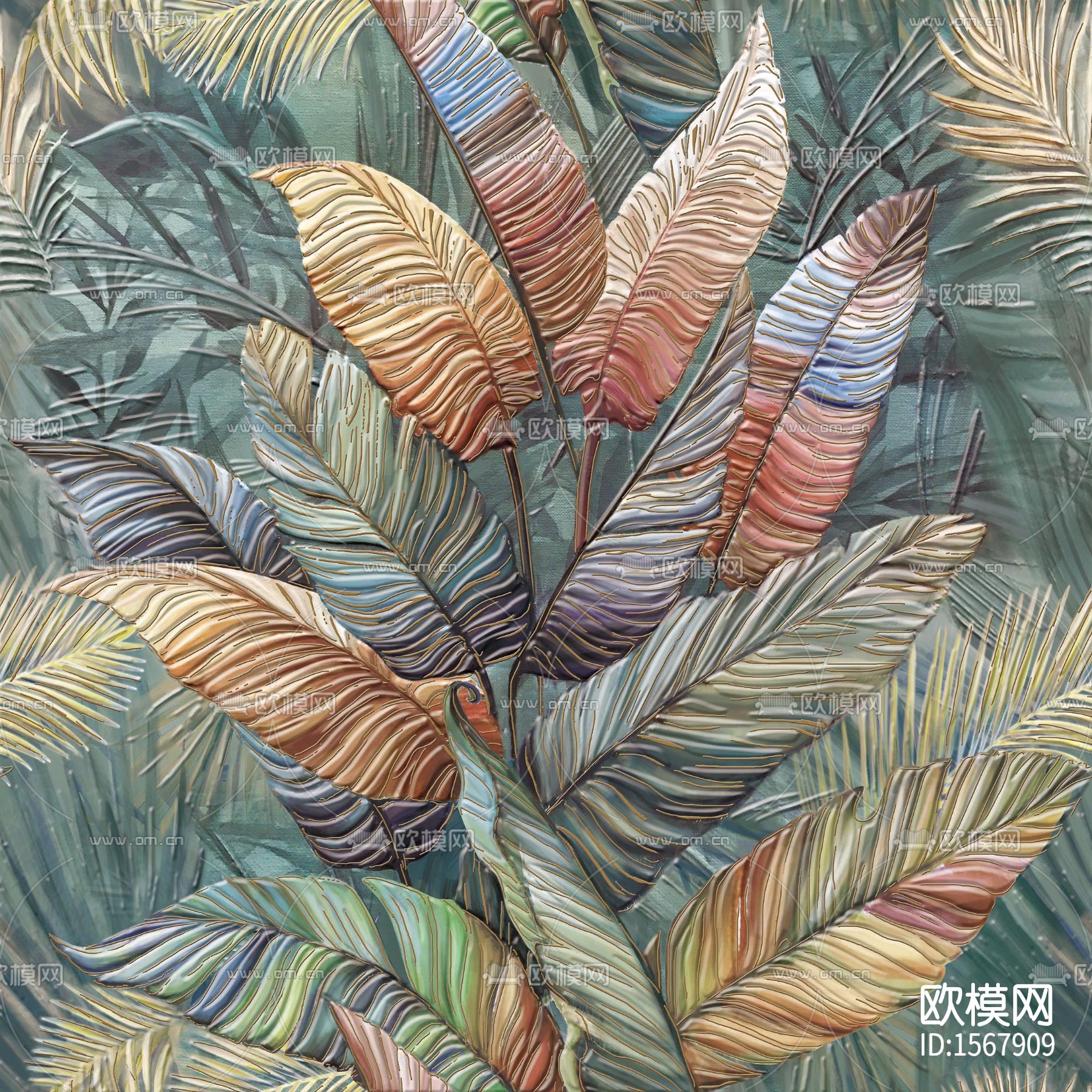 拼花瓷砖下载（渲染图5）