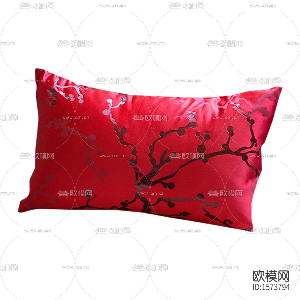 新中式禅意古典印花布艺抱枕