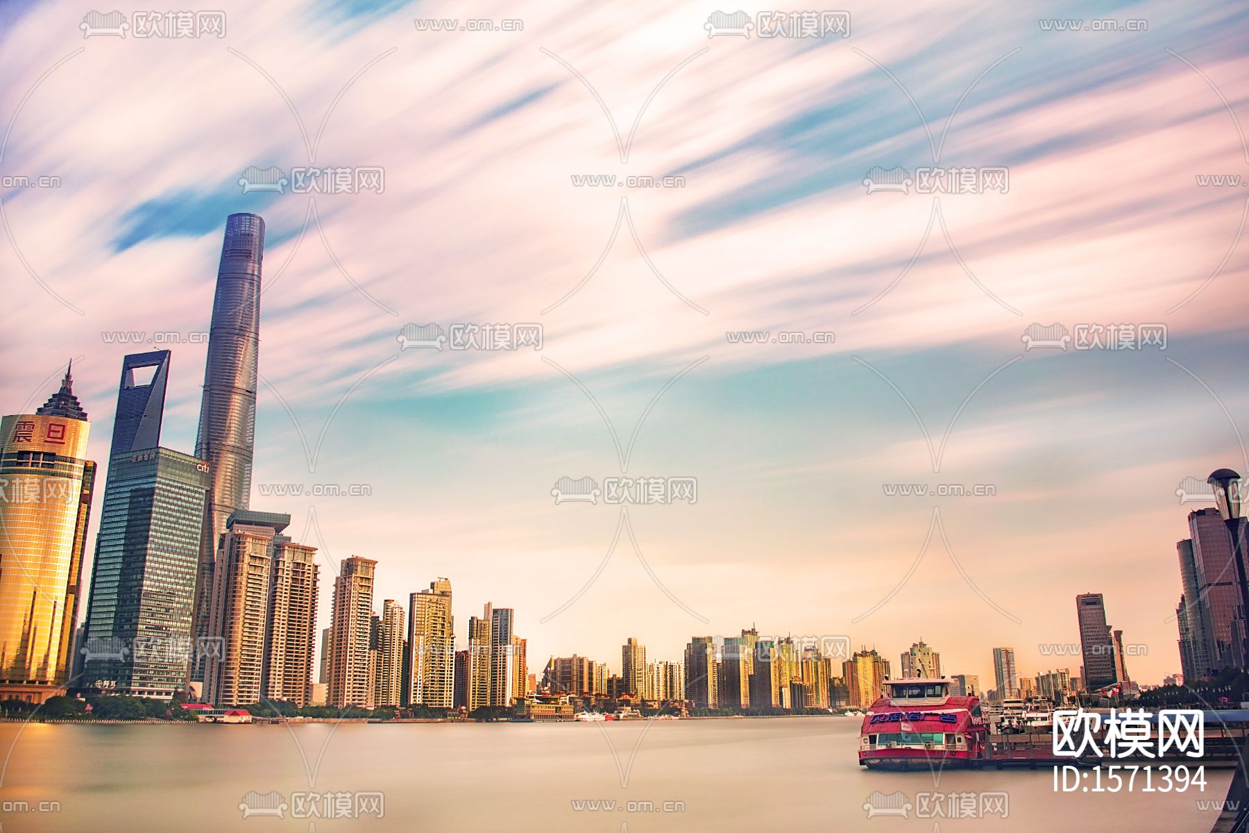 上海城市外景贴图下载