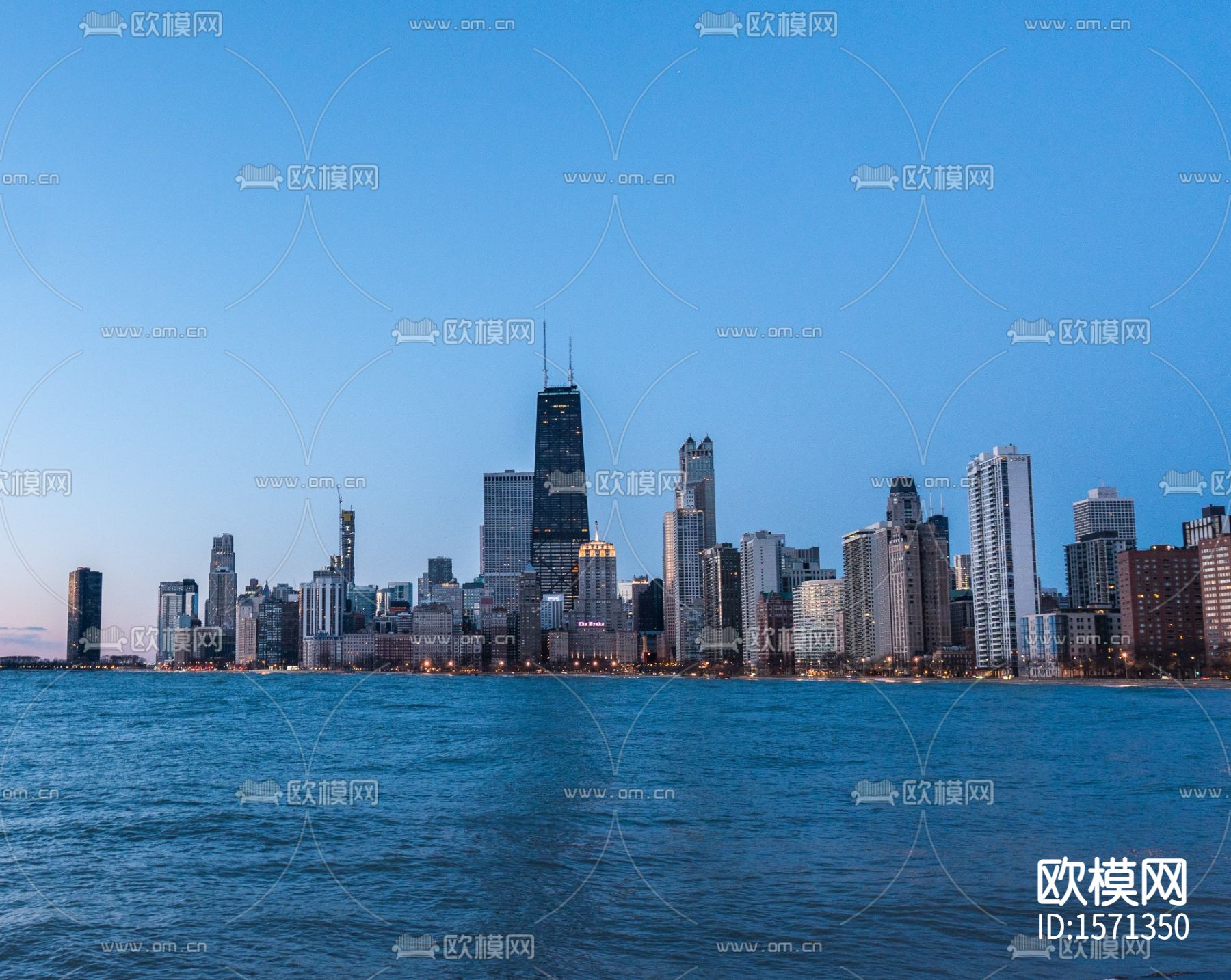 高清城市夜景贴图下载