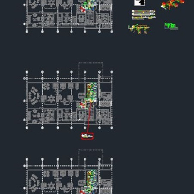  水工cad 施工图 