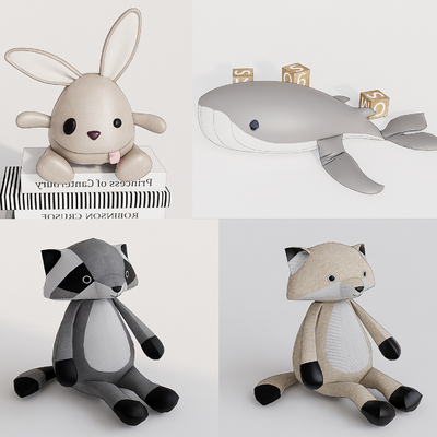  现代公仔su模型 