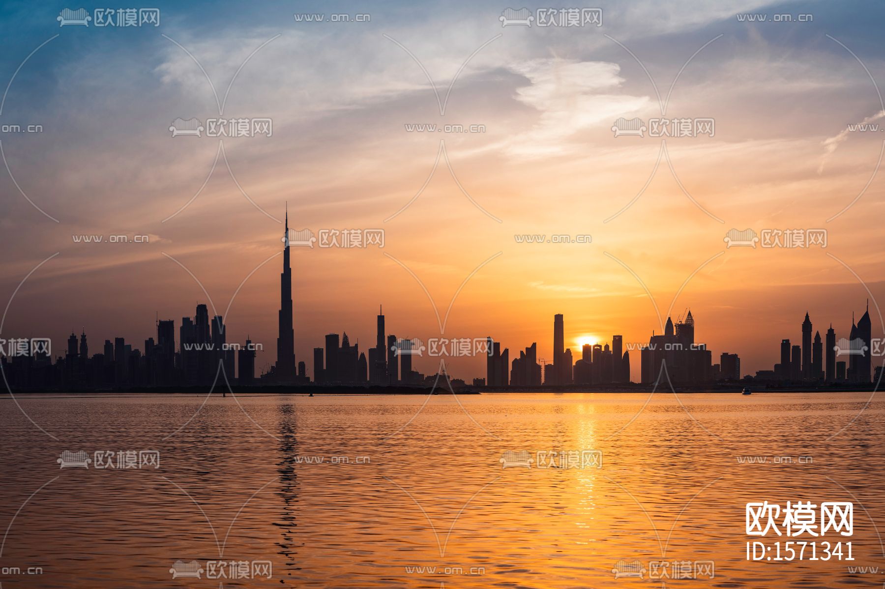 城市夜景贴图