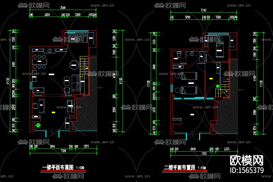 美容院平面图下载