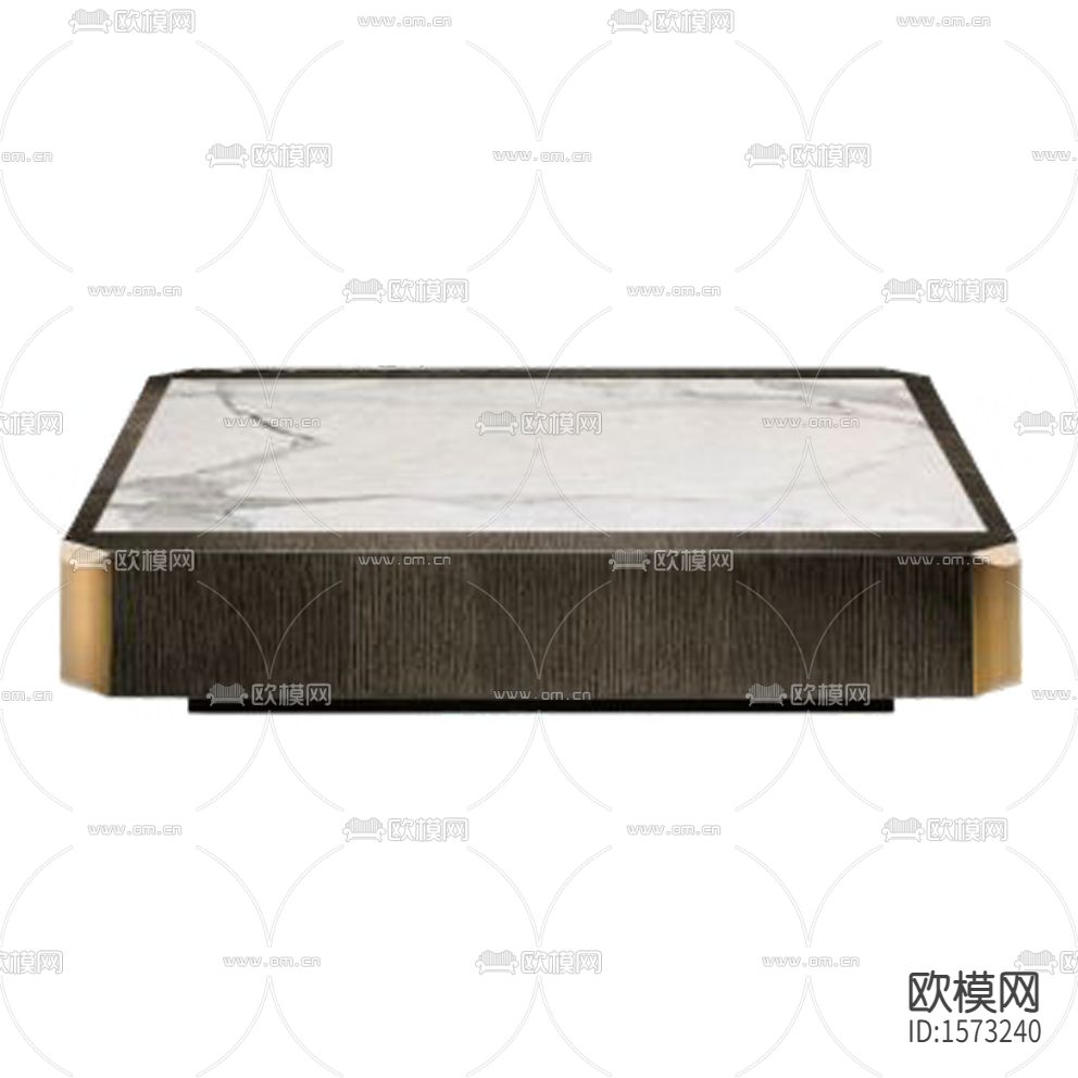 现代轻奢实木不锈钢大理石茶几下载