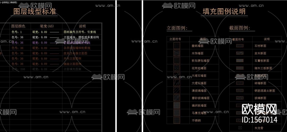 制图规范cad图库下载(渲染图6)