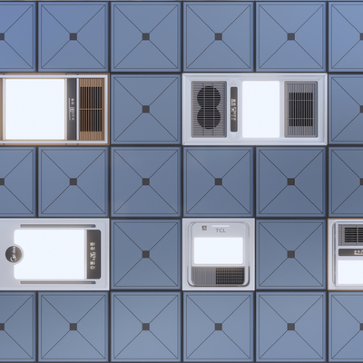  现代浴霸su模型 