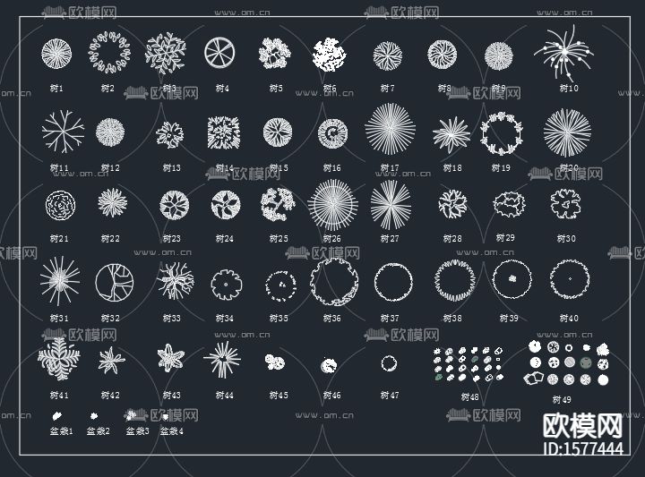 室内、建筑材质cad图库下载（渲染图3）