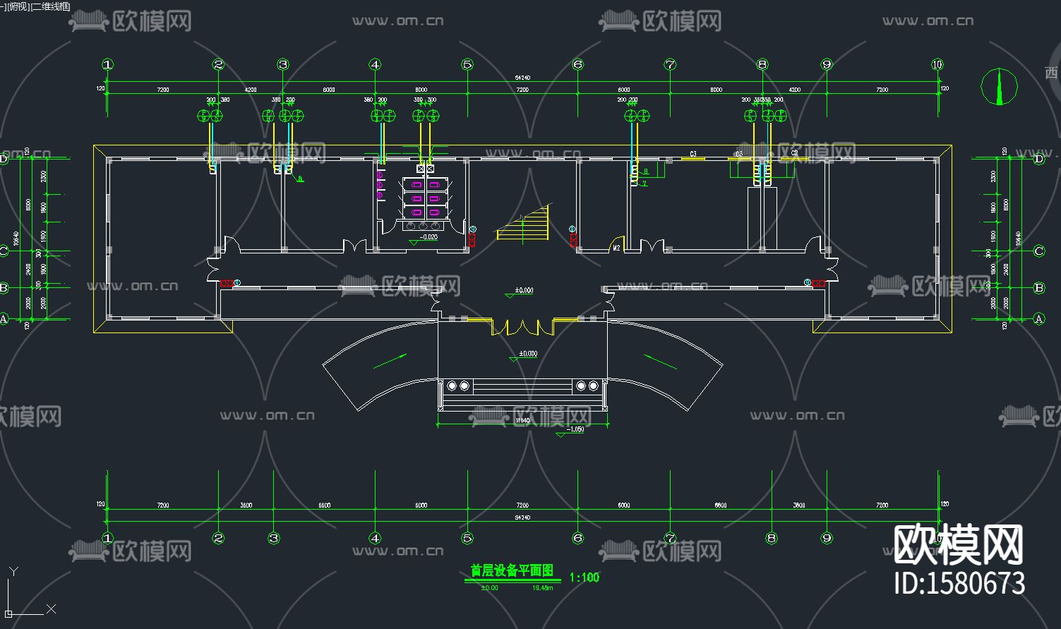 污水处理节点大样下载（渲染图8）