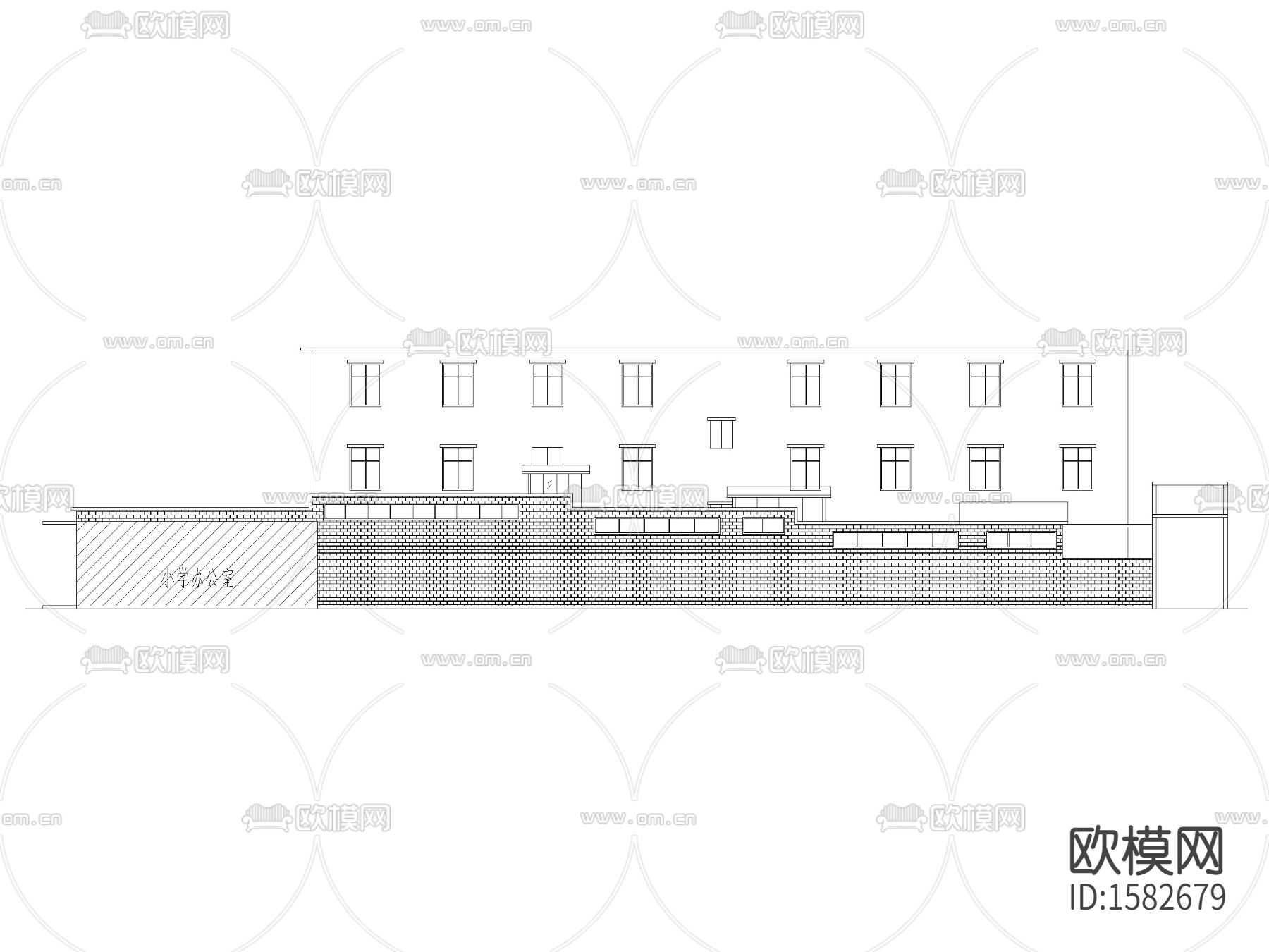 体育馆cad施工图下载（渲染图8）