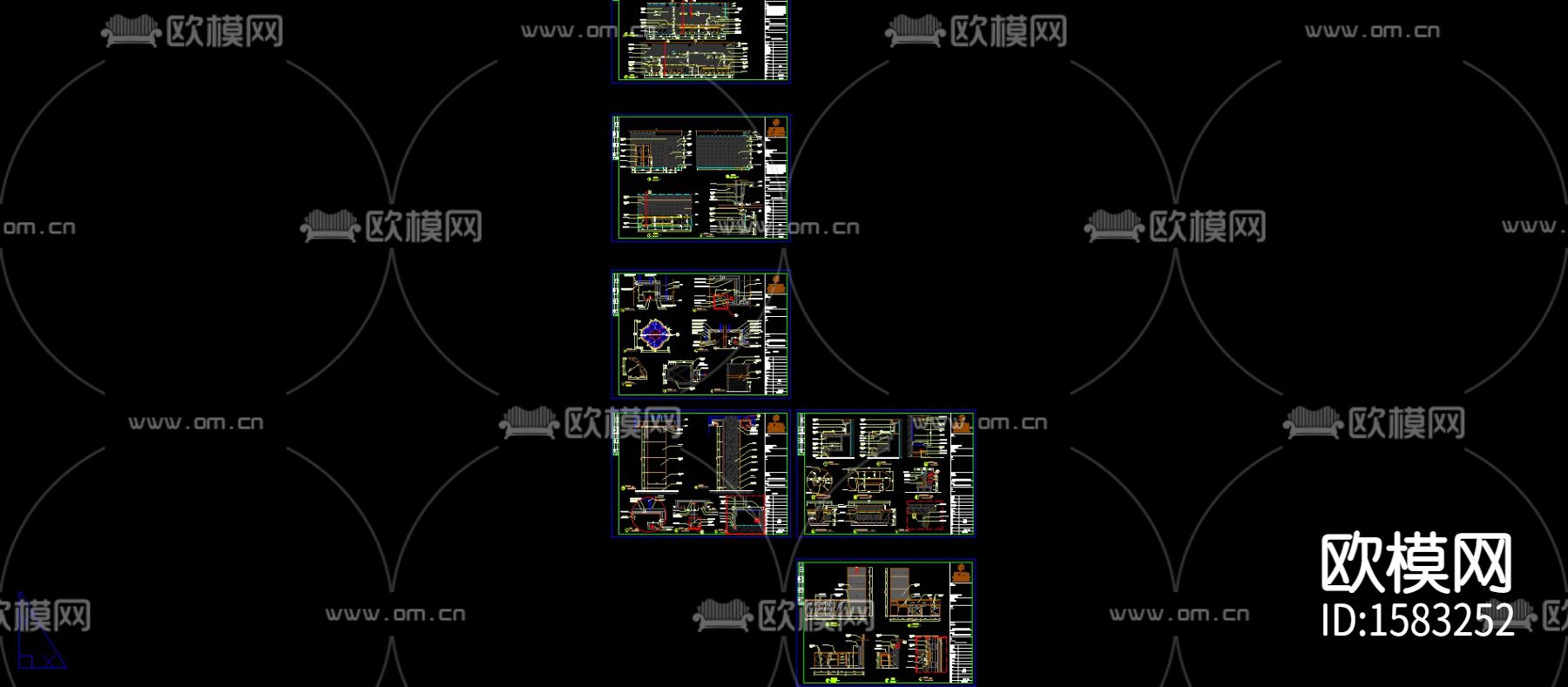 自助餐台节点大样下载（渲染图1）