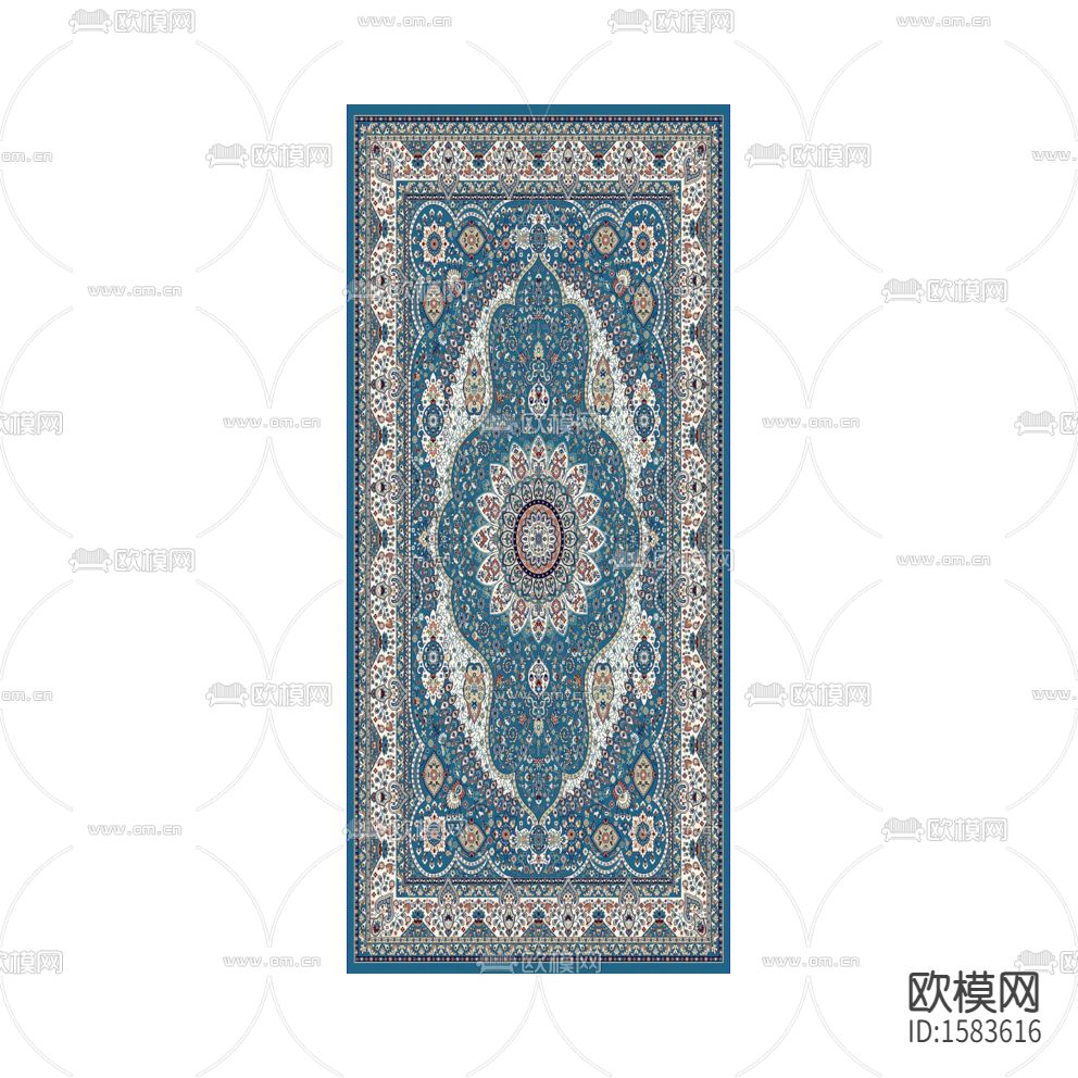 欧式古典印花布艺地毯下载