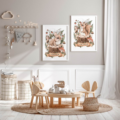  现代圆形儿童桌椅su模型 