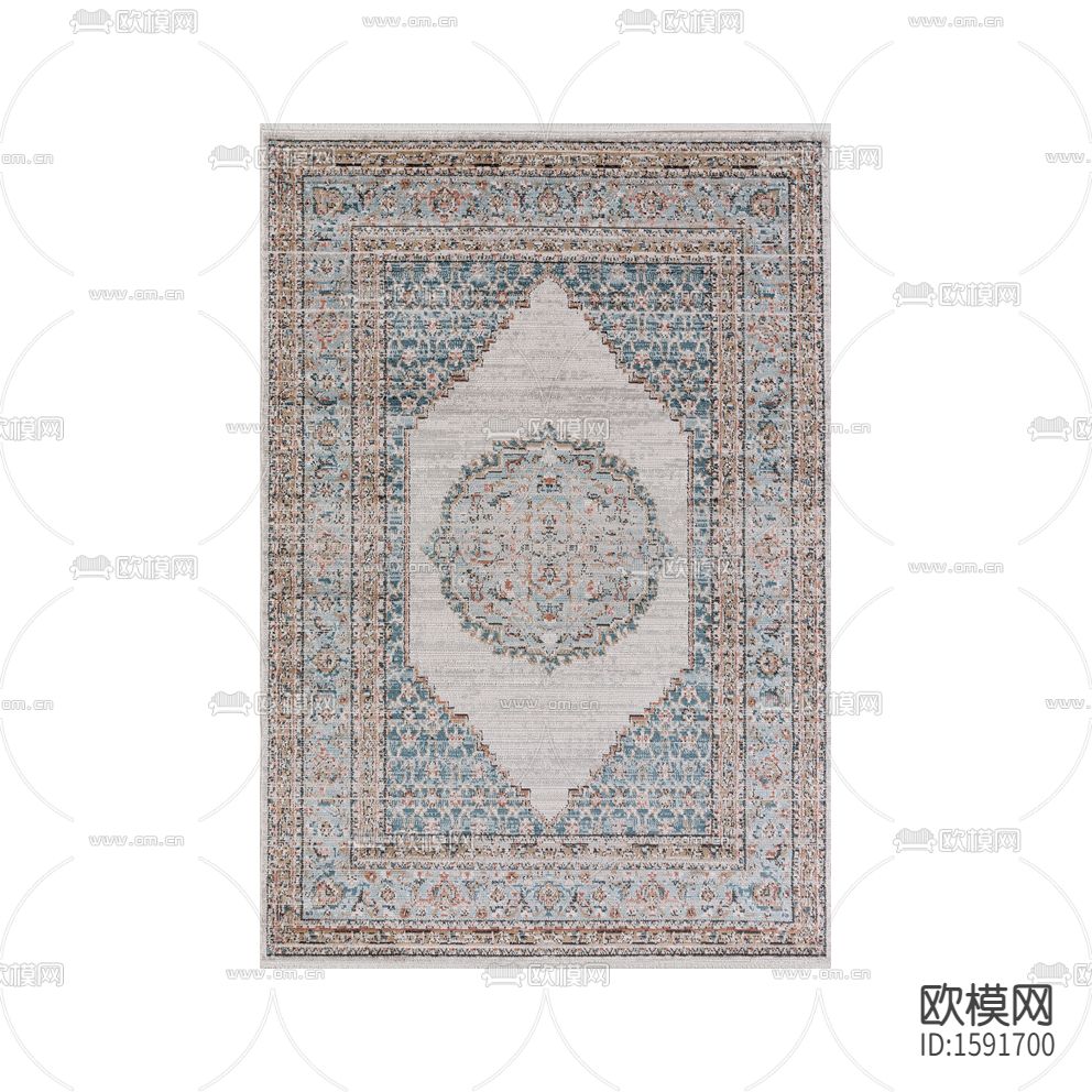 欧式古典印花布艺地毯下载
