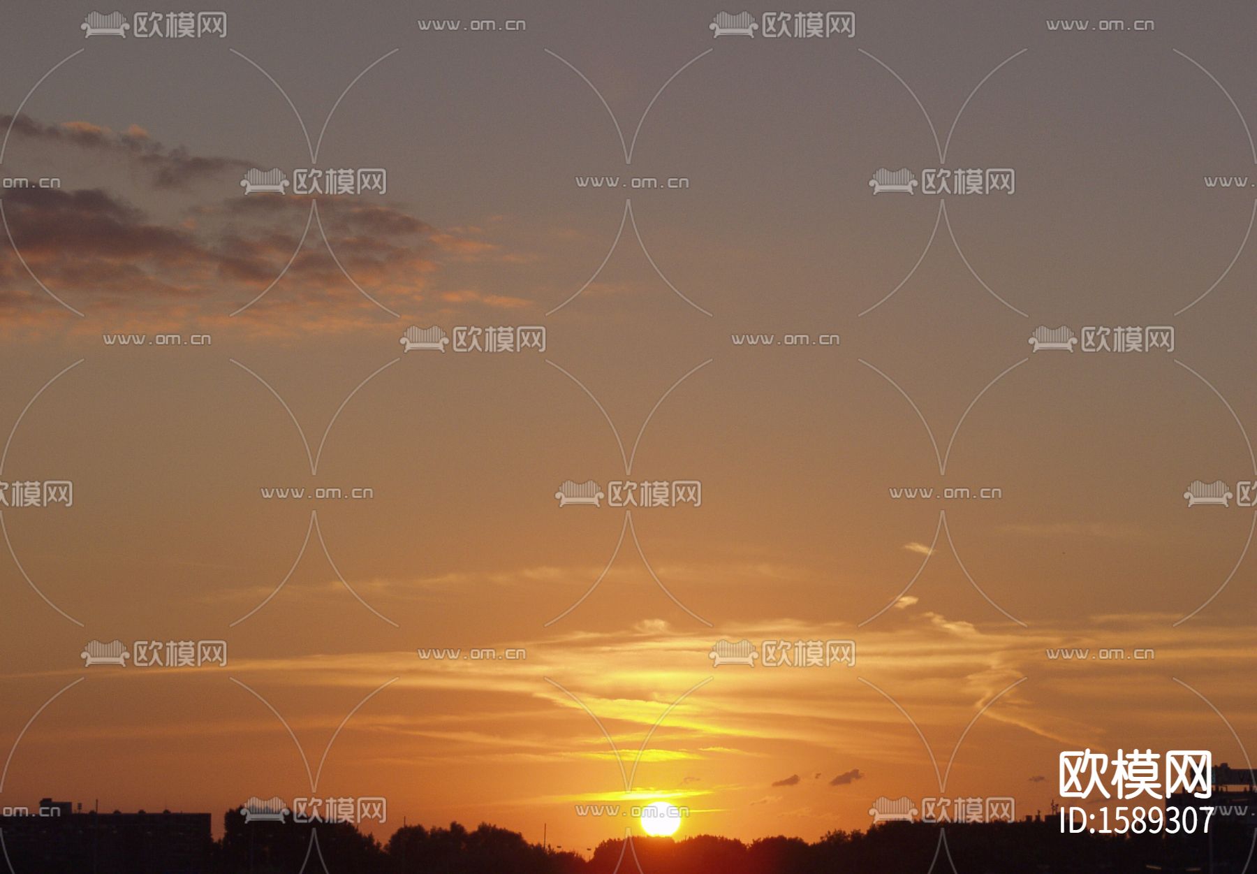 黄昏天空贴图下载