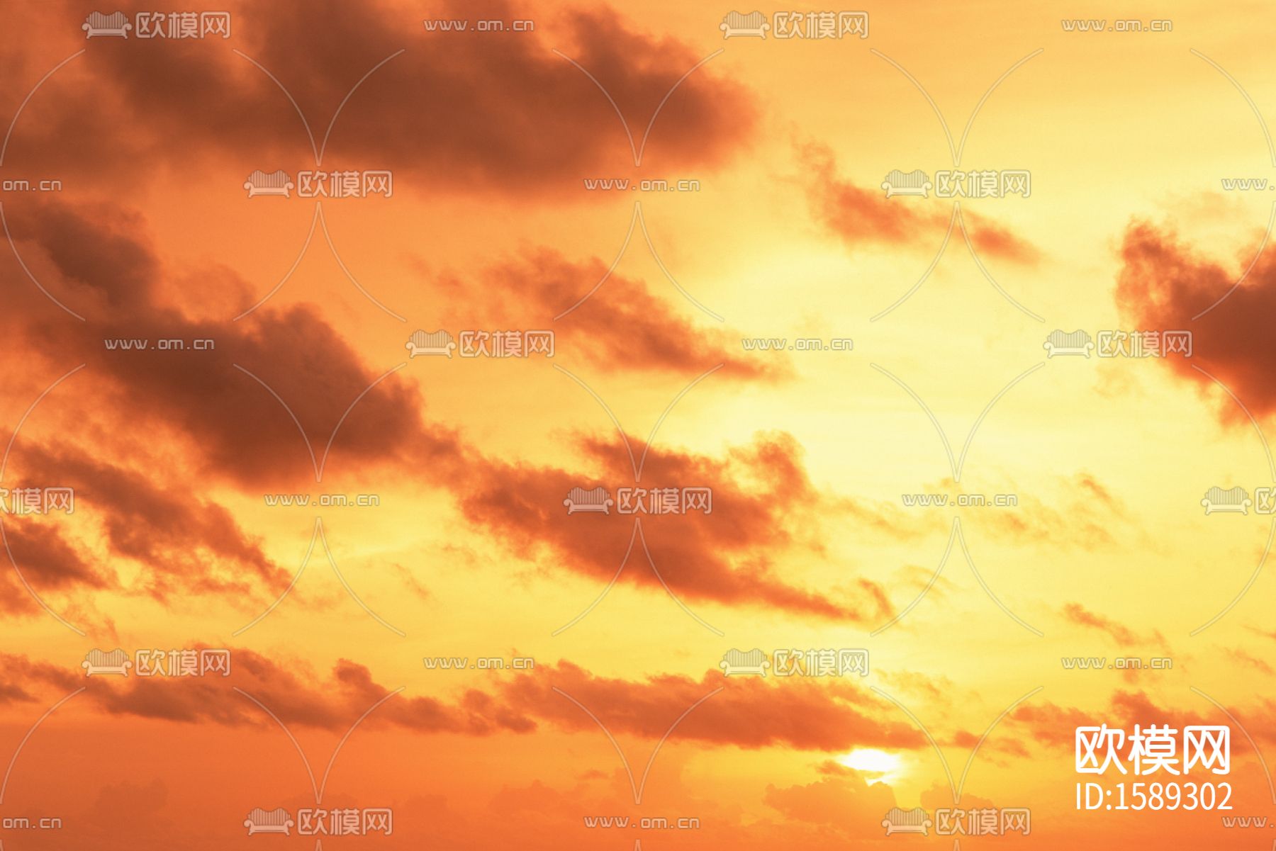 黄昏天空贴图下载