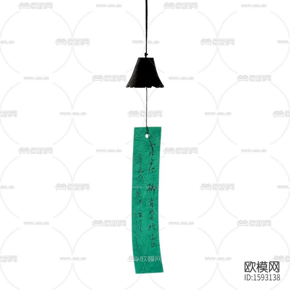 日式复古做旧金属风铃吊饰下载