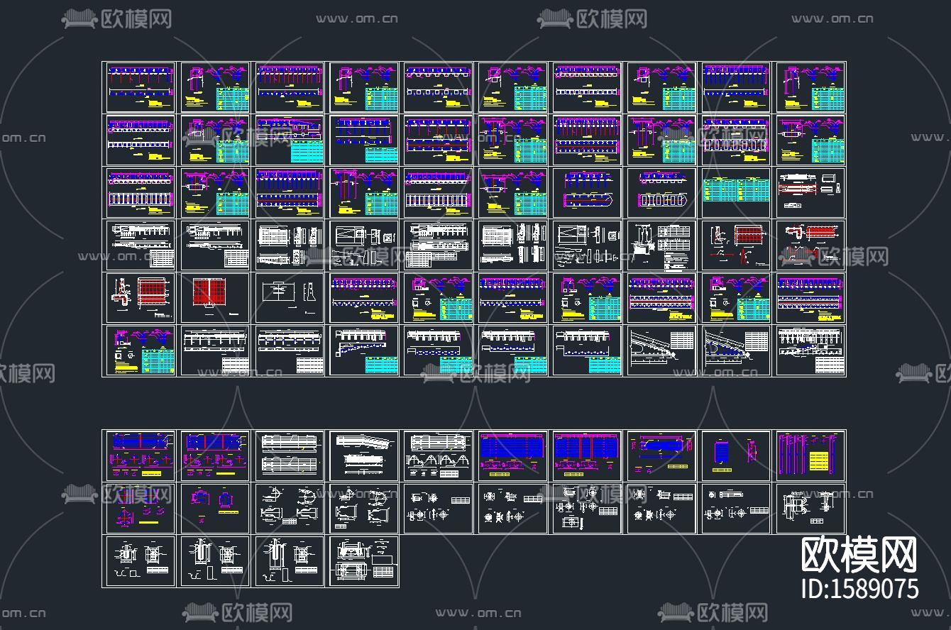 护栏节点大样下载（渲染图6）