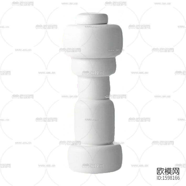 現(xiàn)代創(chuàng)意白色實(shí)木胡椒磨擺件下載
