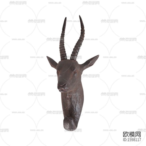 北歐復(fù)古做舊養(yǎng)首木雕壁飾下載