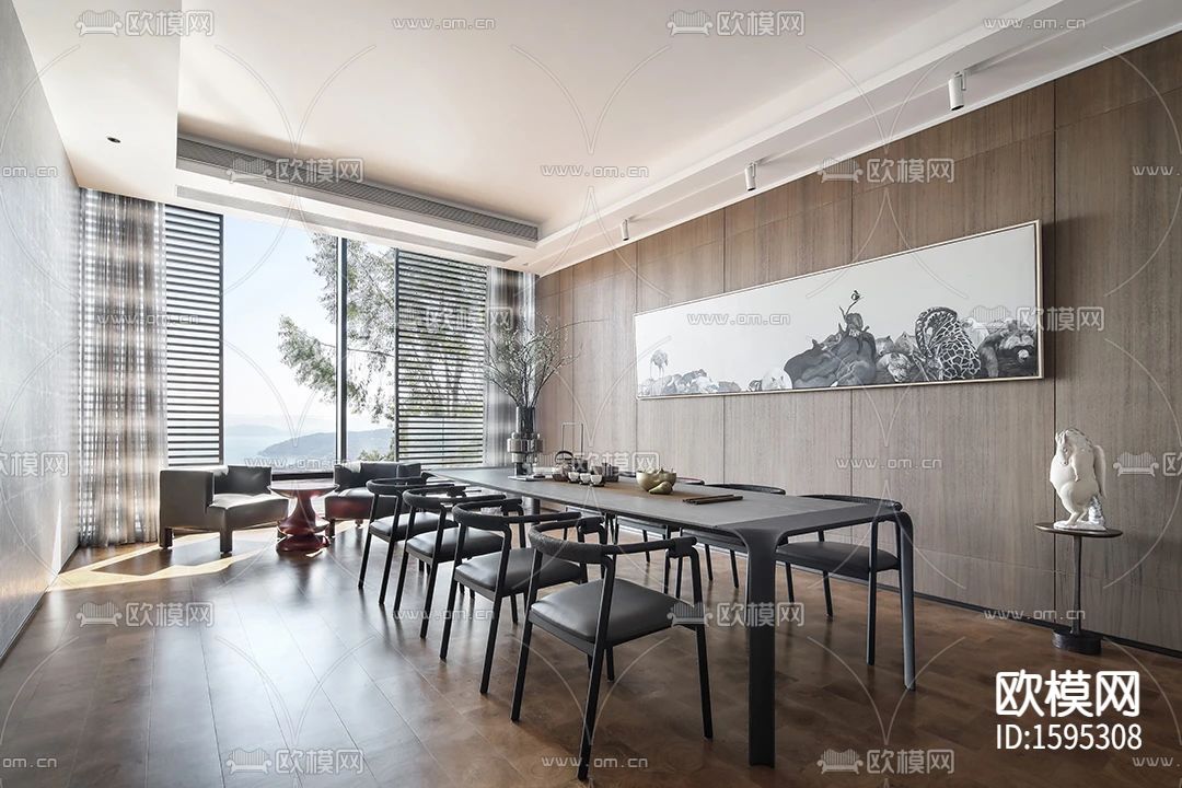 香港郑树芬设计事务所cad施工图下载（渲染图3）