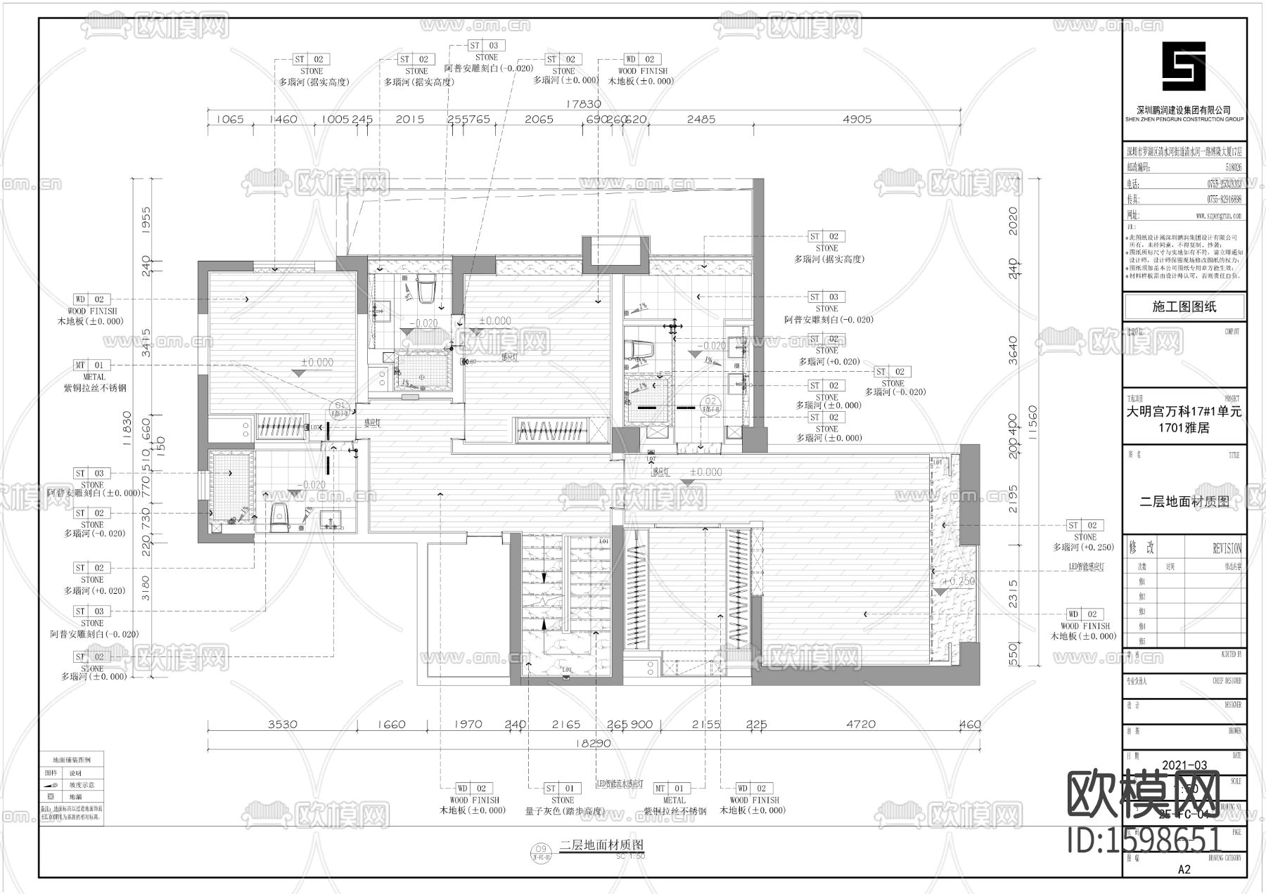 样板间cad施工图下载（渲染图8）
