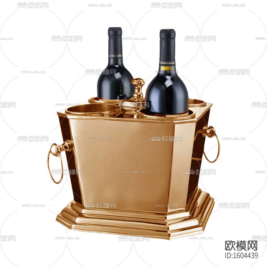 现代轻奢金属酒桶酒具下载