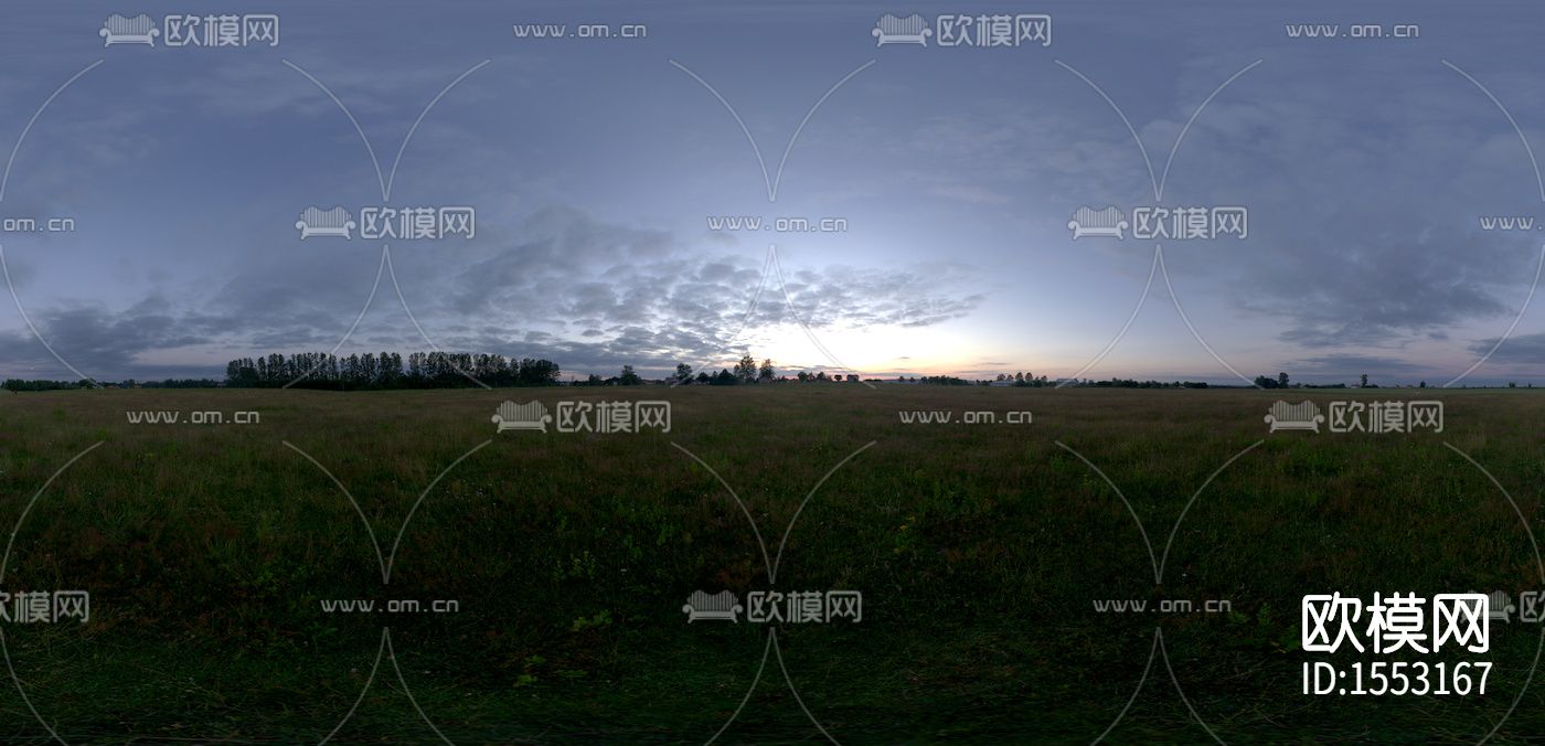 草地天空HDR贴图