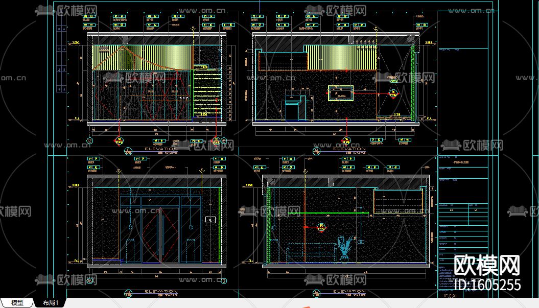 概念方案+空间摄影+平立面图+展板+施工图下载（渲染图10）