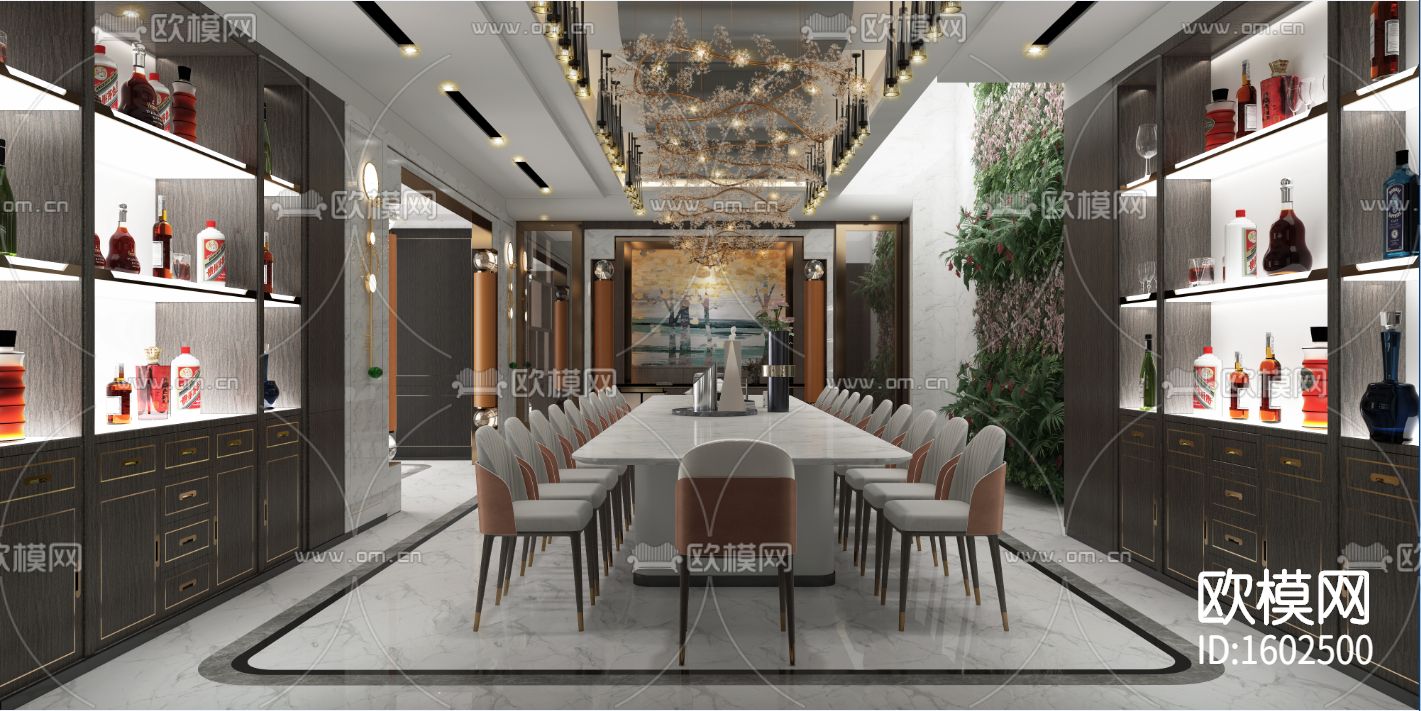 别墅cad施工图下载（渲染图2）