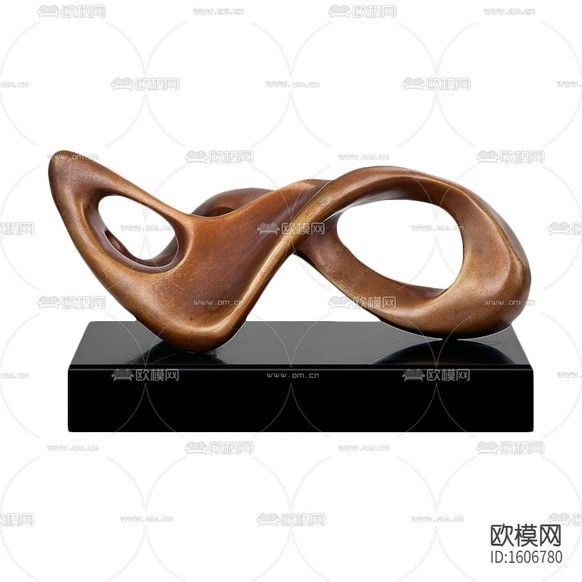 新中式輕奢異形鐵藝擺件下載