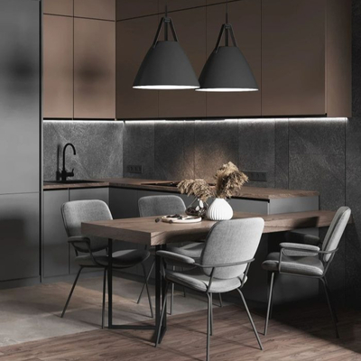 Nastia Perchyk设计 公寓餐厅