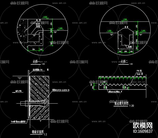 乳制品厂cad施工图下载（渲染图10）