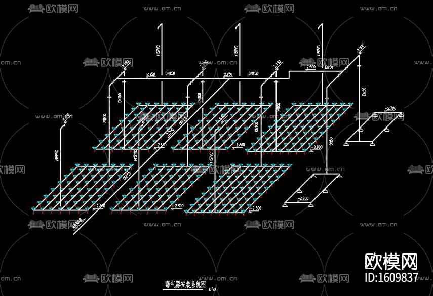 乳制品厂cad施工图下载（渲染图9）
