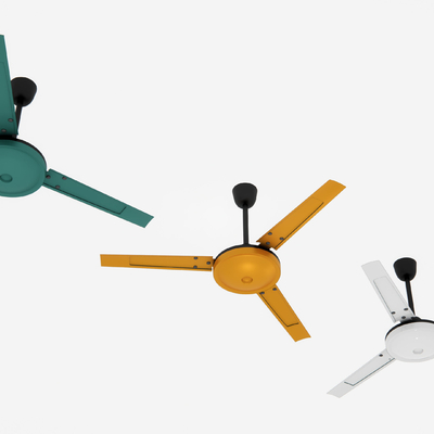  现代吊扇su模型 