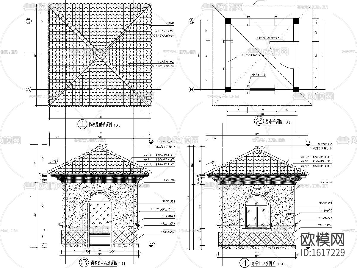 景观设计cad施工图下载（渲染图8）